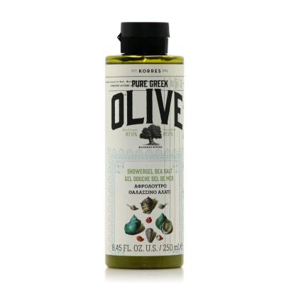 Korres Olive Showergel Sea Salt (250ml) - Αφρόλουτρο Θαλασσινό Αλάτι