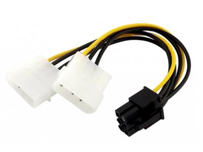 PowerTech VGA Cable 6pin to 2xMolex