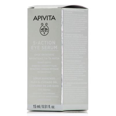 Apivita 5 Action Eye Serum (15ml) - Ορός Εντατικής Φροντίδας για τα Μάτια