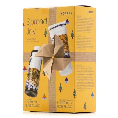 Korres Promo Spread Joy Thyme Honey Showergel (250ml) & Body Milk (200ml)