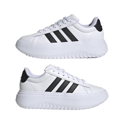 adidas women grand court platform shoes (IE1092) - WHITE