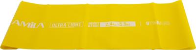 Amila Λάστιχο Αντίστασης Amila Gymband 1.2M Ultra Light (48180) Κίτρινο