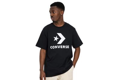 Converse T-Shirt Ανδρικό (10025458-A02) Μαύρο