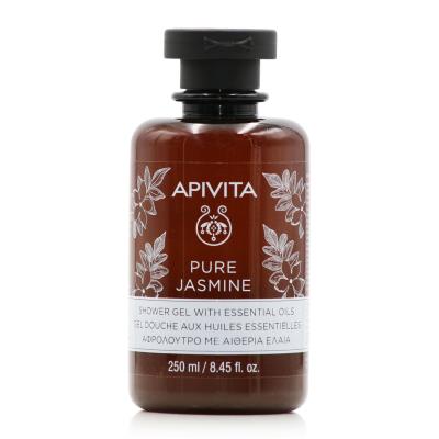 Apivita Pure Jasmine Shower Gel (250ml) - Αφρόλουτρο με Αιθέρια Έλαια με Γιασεμί