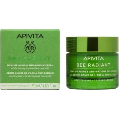 Apivita Bee Radiant Anti-Fatigue Light Cream (50ml) - Κρέμα Τζελ, Για Σημάδια Γή
