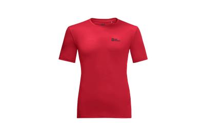 Jack Wolfskin Tech T M T-Shirt Ανδρικό (1807072-2607) Κόκκινο