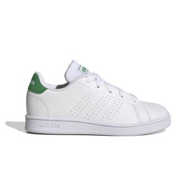 adidas kids advantage lifestyle court lace shoes (GY6995) - WHITE