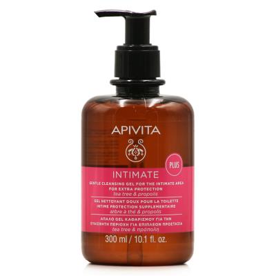 Apivita Intimate Care Plus (300ml) - Καθαριστικό Τζελ για Μικροενοχλήσεις, Ευαίσ
