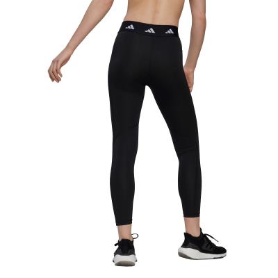 adidas women techfit 7/8 leggings (HF6680) - BLACK/BLACK