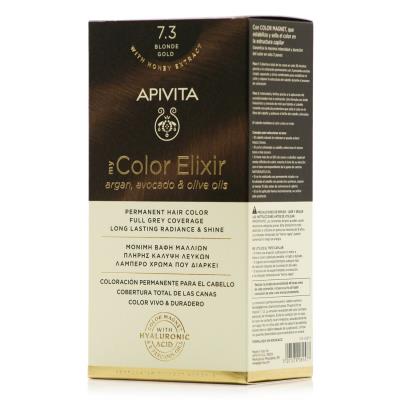 Apivita My Color Elixir (7.3) Ξανθό Μελί - Μόνιμη Βαφή Μαλλιών