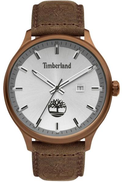 TIMBERLAND ALLENDALE II- TDWGB2102203,  Brown case with Brown Leather Strap