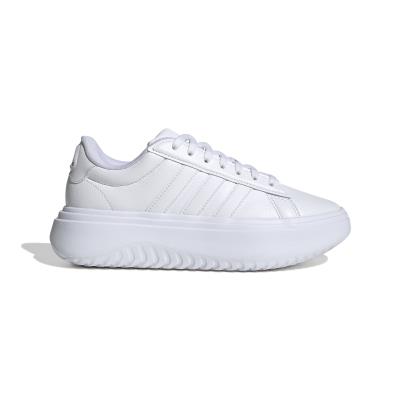 adidas women grand court platform shoes (IE1089) - WHITE