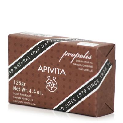 Apivita Natural Soap With Propolis (125gr) - Σαπούνι με Πρόπολη για Λιπαρή Επιδε