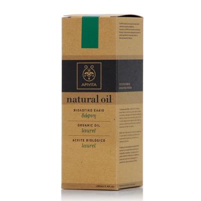 Apivita Natural Oil Laurel (100ml) - Βιολογικό Φυτικό Έλαιο Δάφνη