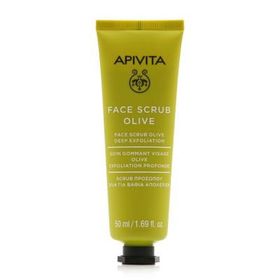 Apivita Face Scrub Olive (50ml) - Κρέμα Βαθιάς Απολέπισης με Ελιά